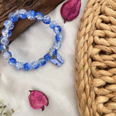 Vriksham Antique Kids Bracelet-Light To Dark Blue Color-G18803